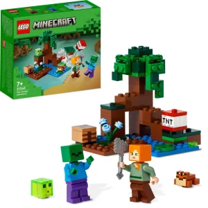 Cheap Lego 21240 Avventura Nella Palude, Modellino Da Costruire Con Personaggi Di Alex E Zombie, Giochi Per Bambini Mattoncini