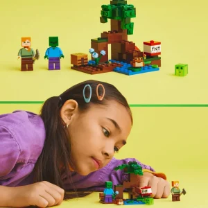 Cheap Lego 21240 Avventura Nella Palude, Modellino Da Costruire Con Personaggi Di Alex E Zombie, Giochi Per Bambini Mattoncini