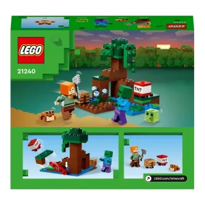 Cheap Lego 21240 Avventura Nella Palude, Modellino Da Costruire Con Personaggi Di Alex E Zombie, Giochi Per Bambini Mattoncini