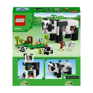 New Lego 21245 Il Rifugio Del Panda, Modellino Da Costruire Di Casa Giocattolo, Giochi Per Bambini, Idea Regalo Mattoncini