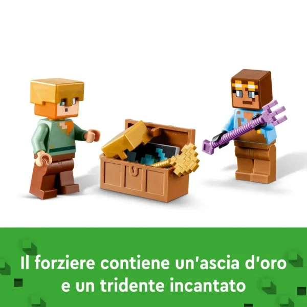 Best Sale Lego 21252 L'Armeria Con Personaggio Alex, Accessori E Armi Giocattolo Per Bambini Di 7+ Anni E Fan Del Videogioco Mattoncini