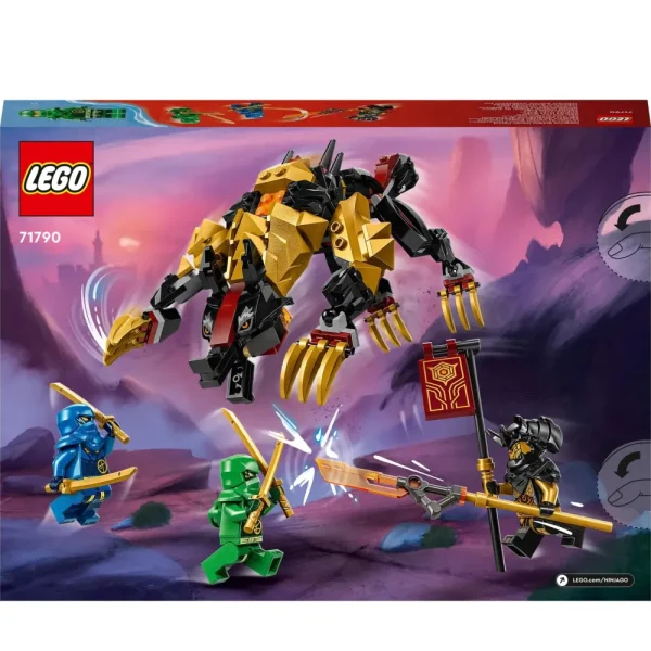 Discount 71790 Cavaliere Del Drago Cacciatore Imperium, Mostro Giocattolo Con 3 Minifigure, Giochi Per Bambini 6+ Anni Mattoncini