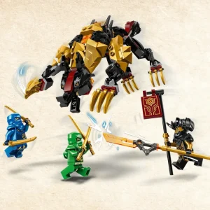 Discount 71790 Cavaliere Del Drago Cacciatore Imperium, Mostro Giocattolo Con 3 Minifigure, Giochi Per Bambini 6+ Anni Mattoncini