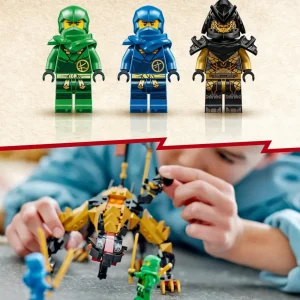 Discount 71790 Cavaliere Del Drago Cacciatore Imperium, Mostro Giocattolo Con 3 Minifigure, Giochi Per Bambini 6+ Anni Mattoncini