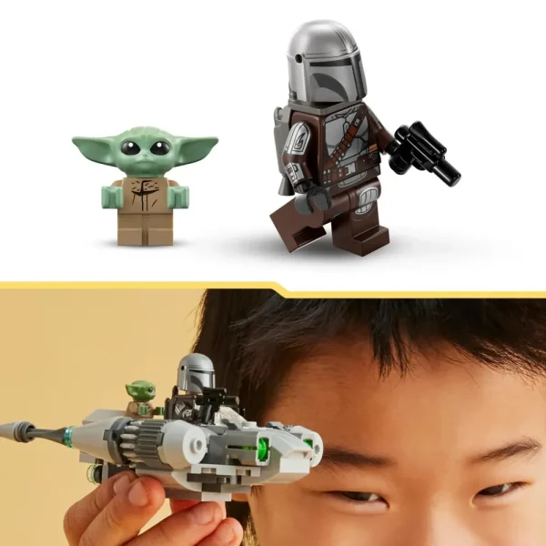 Sale 75363 Starfighter N-1 Del Mandaloriano Microfighter, Gioco Da Costruire Con Grogu Baby Yoda, Regali Bambini 6+ Mattoncini