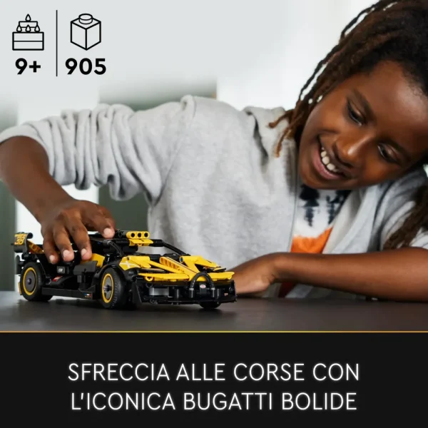 Best 42151 Bugatti Bolide, Kit Macchina Giocattolo, Modellino Auto Supercar, Giochi Per Bambini, Idee Regalo Mattoncini