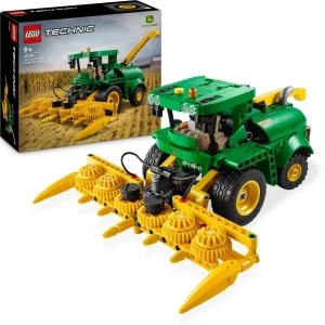 Best Sale 42168 John Deere 9700 Forage Harvester, Trattore Giocattolo Per Bambini 9+ Anni, Veicolo Mietitrebbia Funzionante Mattoncini