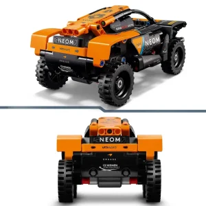 Discount 42166 Neom Mclaren Extreme E Race Car, Macchina Giocattolo Con Funzione Pull-Back, Giochi Per Bambini Di 7+ Anni Mattoncini