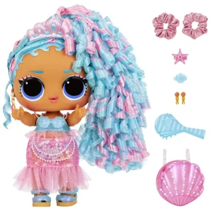 Fashion Surprise Big Baby Hair Hair Hair Bambola Grande Splash Queen Bambola Da 28Cm Con 14 Sorprese Tra Cui Accessori Da Condividere Bambolotti