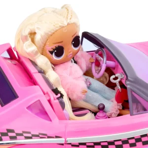 Hot L.O.L. Surprise! City Cruiser Auto Sportiva Rosa E Viola Con Caratteristiche Favolose E Un'Esclusiva Bambola Beeps Inclusa Camper E Veicoli Per Bambole