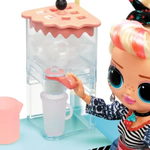 Fashion Surprise Omg To-Go Diner Playset Con Oltre 45 Sorprese E Bambola Inclusa Fashion Dolls