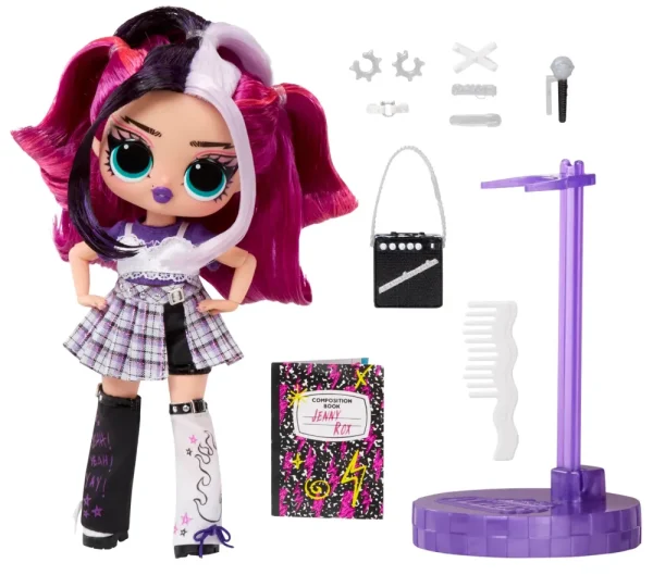 Fashion Surprise Tweens Serie 4 Fashion Doll: Jenny Rox.15 Sorprese E Favolosi Accessori Da Sfoggiare Mini Dolls