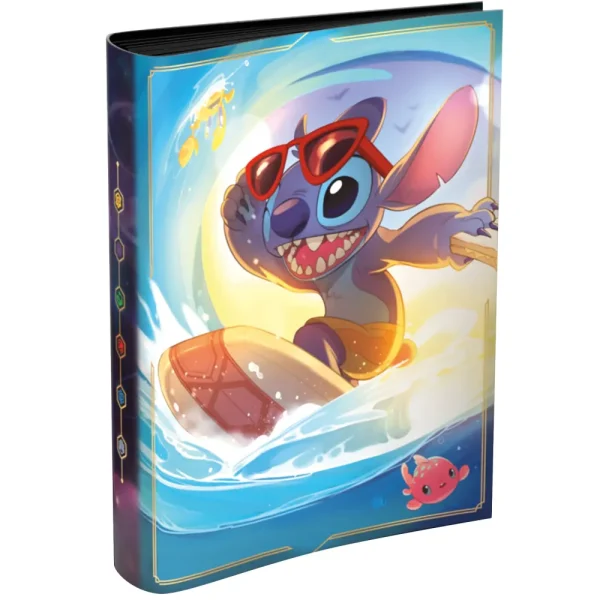 Shop Disney Album Portfolio Da Collezione 10 Pagine Versione Stitch Giochi Di Carte