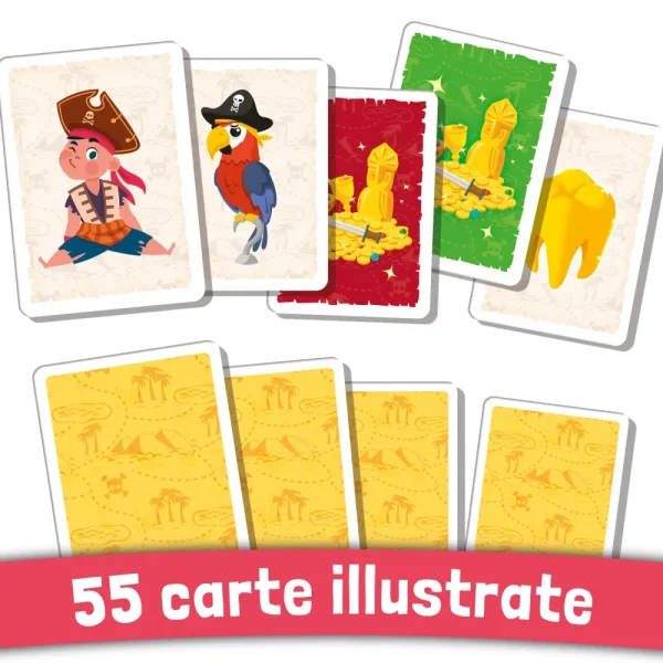 Cheap Ludoteca Le Carte Dei Bambini All'Arrembaggio! In Display 12 Giochi Di Carte