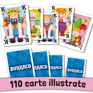 Hot Ludoteca Le Carte Dei Bambini Burraco Dei Bambini Display 12 Giochi Di Carte