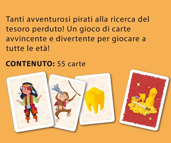 Cheap Ludoteca Le Carte Dei Bambini All'Arrembaggio! In Display 12 Giochi Di Carte