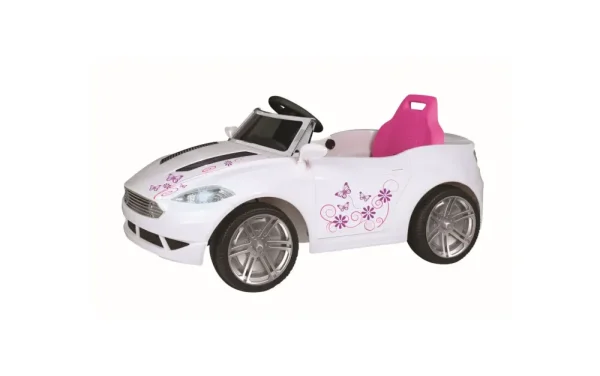 Fashion Macchina Elettrica 6V Telecomandata Per Bambini Con Luci, Suoni Realistici E Velocita Massima Di 3 Km/H Caricabatteria Incluso Disponibile In Due Varianti Cavalcabili Elettrici