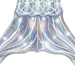 Cheap Materassino Fashion Coda A Sirena Iridescente Cm. 193 101 Gonfiabili Per Bambini