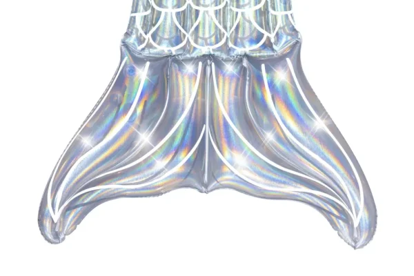 Cheap Materassino Fashion Coda A Sirena Iridescente Cm. 193 101 Gonfiabili Per Bambini