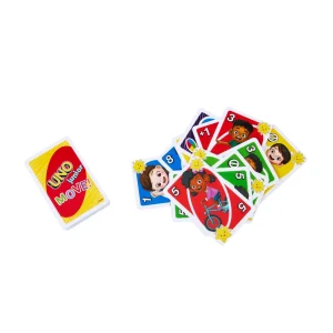 Best Sale Uno Junior Move!, Gioco Di Carte Per Bambini Per Serate Di Gioco In Famiglia, Viaggi, Campeggi E Feste, Giocattolo Per Bambini 3+ Anni, Hnn03 Giochi Di Carte