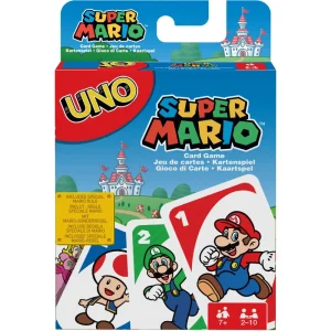 Discount -Uno Gioco Di Carte Versione Super Mario Bros, 7+ Anni Giochi Di Carte