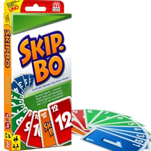 Flash Sale Mattel--52370-Skipbo Gioco Di Carte Fuori Tutto Offerte Giochi Di Carte