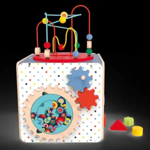 Cheap Maxi Cubo Multi-Attivita' Giochi Educativi In Legno