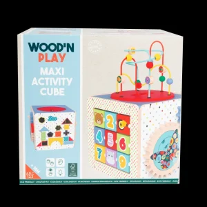 Cheap Maxi Cubo Multi-Attivita' Giochi Educativi In Legno