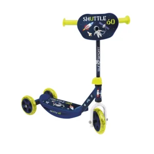 Outlet Monopattino 3 Ruote Per Bambini Da 2 A 4 Anni Con Struttura In Metallo E Pedana Antiscivolo | 20 Kg Di Capacita Massima Disponibile In Blu E Rosa Monopattini