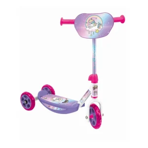 Outlet Monopattino 3 Ruote Per Bambini Da 2 A 4 Anni Con Struttura In Metallo E Pedana Antiscivolo | 20 Kg Di Capacita Massima Disponibile In Blu E Rosa Monopattini