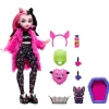 Best Sale Draculaura Creepover Party, Bambola Con Outfit Dettagliato E Accessori Per Il Pigiama Party, Cucciolo Di Pipistrello Conte Fabulous Incluso Fashion Dolls