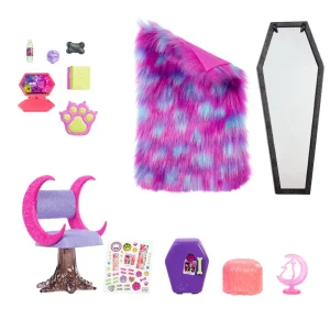 Shop Playset Camera Da Letto Di Clawdeen Wolf Fashion Dolls