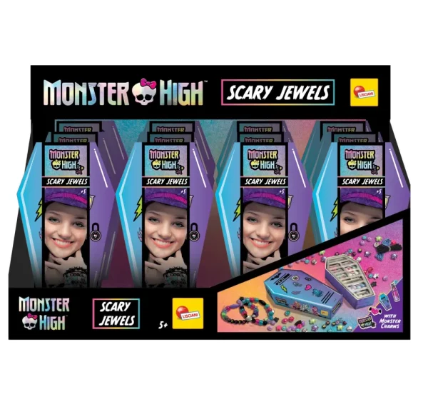 Store Monster High Scary Jewels Display 12 Moda, Gioielli, Decorazioni, Cosmetici