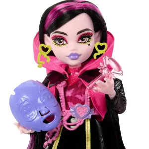 Clearance Segreti Da Brivido Neon Frights Draculaura, Playset Con Bambola, Abiti E Armadietto Per I Look Fashion Dolls