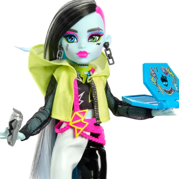 Cheap Segreti Da Brivido Neon Frights Frankie Stein, Playset Con Bambola, Abiti E Armadietto Per I Look Fashion Dolls