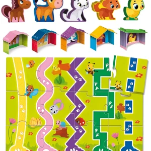 Clearance Montessori Baby Legno Baby Farm Giochi Educativi In Legno