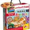 Outlet Montessori Baby Legno Puzzle Animals Puzzle In Legno