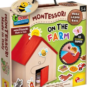 Flash Sale Montessori Baby Wood On The Farm Giochi Educativi In Legno