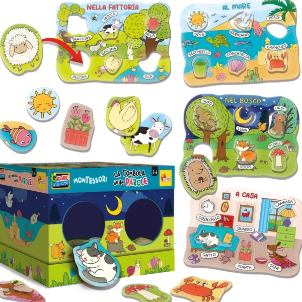 Online Montessori La Tombola Delle Parole Primi Apprendimenti
