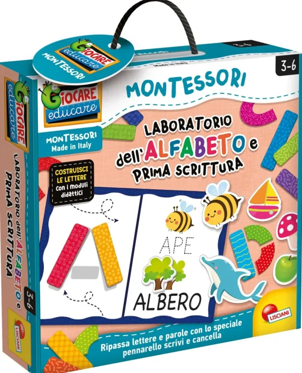 Online Montessori Laboratorio Dell' Alfabeto E Prima Scrittura Primi Apprendimenti