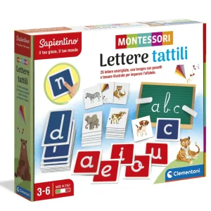 New Montessori Lettere Tattili Primi Apprendimenti