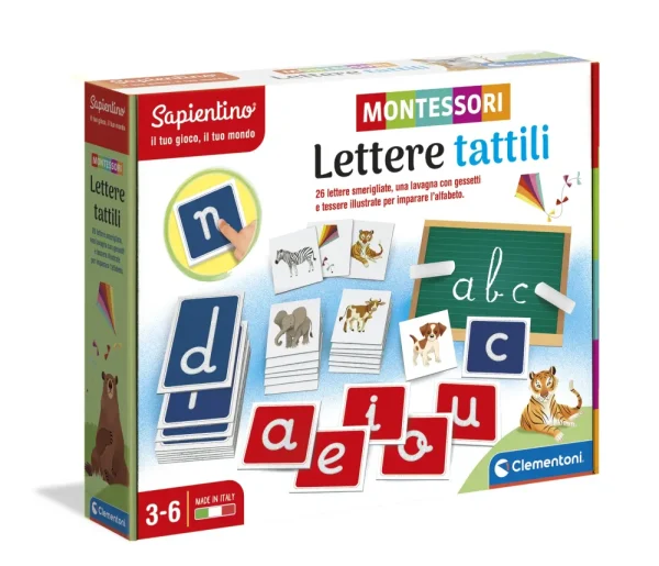 New Montessori Lettere Tattili Primi Apprendimenti