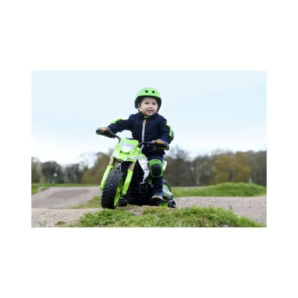 Online Moto Cross 6V Per Bimbi: Fari, Suoni Realistici, Poggiapiedi, Stabilizzatore E Caricabatteria Inclusi Adatta A Bambini Dai 3 Ai 5 Anni Cavalcabili Elettrici