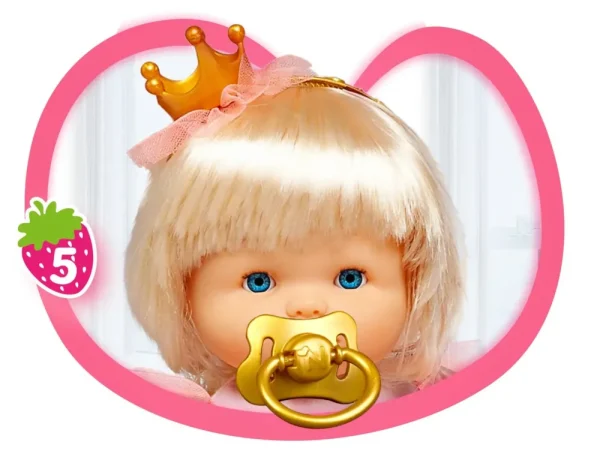 Best Sale Princess, Bambola 42 Cm Con Capelli Biondi E 10 Accessori Bambolotti