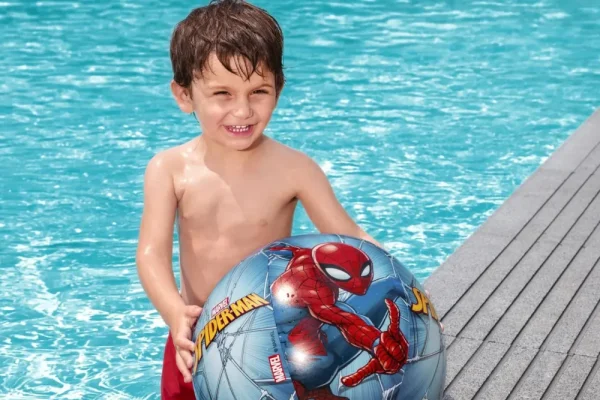 Fashion Pallone Mare Marvel Spider-Man Cm. 51 Gonfiabili Per Bambini