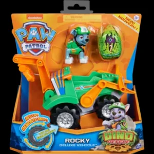 Clearance , Veicolo A Carica Dino Rescue Rocky Con Dinosauro Misterioso Macchinine Telecomandate