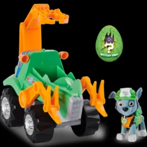 Clearance , Veicolo A Carica Dino Rescue Rocky Con Dinosauro Misterioso Macchinine Telecomandate