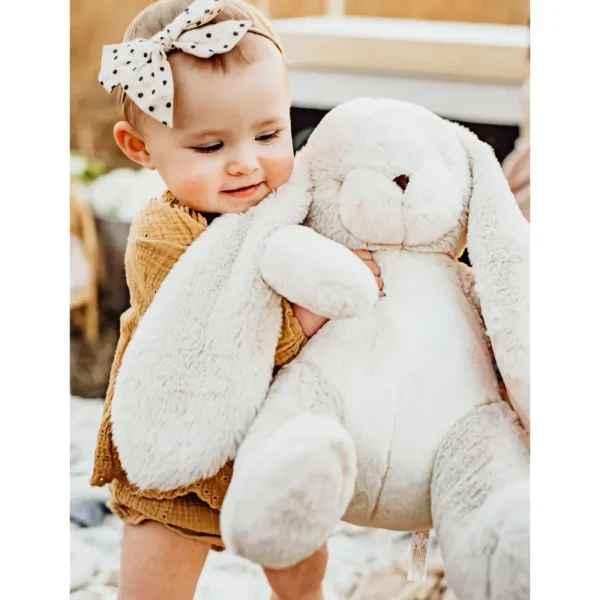 Shop Peluche Big Nibble Cream Bunny 50 Cm Doudou