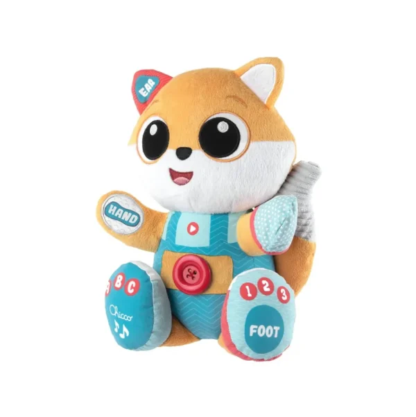 Discount Peluche Evolutivo Foxy La Volpe Abc, 6 Mesi 4 Anni Peluche Neonati