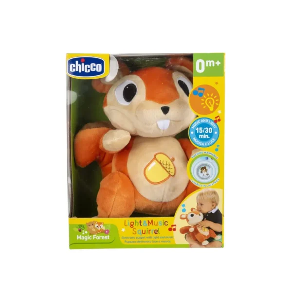 Clearance Peluche Scoiattolo Luci E Suoni Peluche Neonati